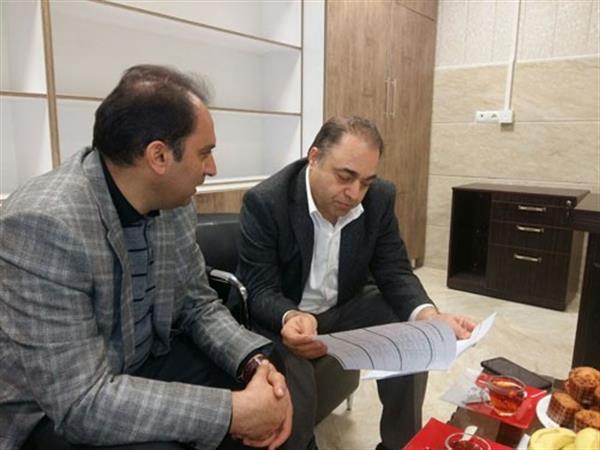 Meeting of Professor Amir Sharafkhaneh with the head and members of Sleep Disorders Research Center